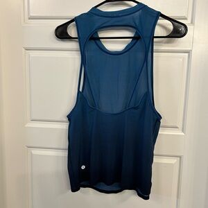 Lulu Blue Athletic Tank Top